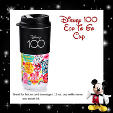 TUPPERWARE Disney Mickey  Mouse 100 Years Eco To Go Cup 16 oz BRAND NEW picture