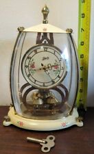 1954 Working Vintage Rare Aug. schatz & Sohne 400 day anniversary clock , Key picture