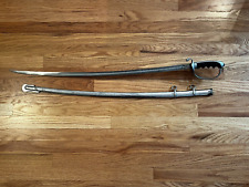 Pre WW 1  M1902 Army Officer's  Sword with Etched Blade picture