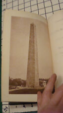Vintage Original Book - june 17, 1890 Proceedings of the BUNKER HILL MONUMENT  picture