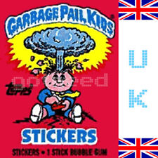1985 UK Garbage Pail Kids 1st Series Single Cards : Complete Your Set : You Pick picture