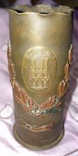 French WW1 Reims Shell Trench Art 1923 Rif War picture