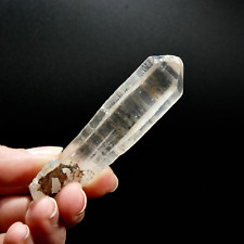 SALE was 115 | 3.25in Rare Himalayan Kullu Quartz Crystal, Self Healed Cross Rut picture