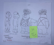 Family Guy Revenge Of The Nerds Peter Quagmire Character Design original art picture