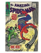 Amazing Spider-Man #53 1967 VG+/FN- Look Who's Back Doc Octopus  Combine Ship picture