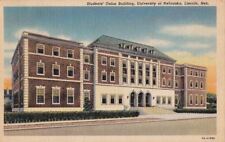 Postcard Students' Union Building University Nebraska Lincoln Nebraska picture
