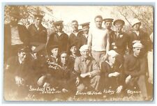 c1910's US Navy Sailors Sawdust Club RPPC Photo Unposted Antique Postcard picture