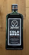 Jagermeister Cold Brew Coffee Tin Metal Wall Hanging Bar Pub Sign *BRAND NEW* picture