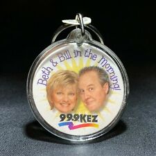 Beth & Bill In The Morning Keychain 99.9KEZ What's The Key To Starting Your Day  picture