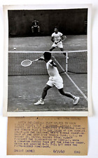 1948 Forest Hills NY Men's Tennis Championships West Side Club VTG Press Photo picture