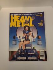 Heavy Metal Magazine Oct 1984 John Sayles Interview  Very Good Condition picture