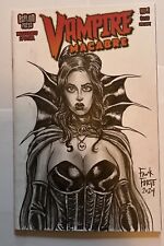 Vampire Macabre #1C Original Sketch Cover Art Frank Forte Dracula Nosferatu picture