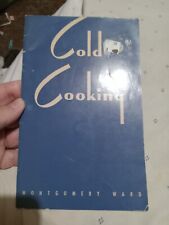 1949 Montgomery Ward Cold Cooking Booklet Vintage Advertising Cookbook picture