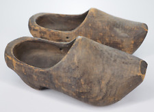 hand carved wood shoe clogs Dutch picture