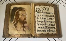 Vintage Gold Display Bible “The Serenity Prayer” picture