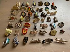 Lot of 45 Israel IDF Army Pins And Badges Collectible ZAHAL Military picture
