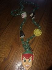 Rare St..Patrick’sDay necklace elfe beads boho mid century 46” picture