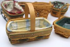 VTG 1990-2000s Longaberger Baskets Cloth Plastic Liners RETIRED - Style CHOICE picture