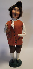 Byers' Choice  2000 Williamsburg Carolers Colonial Man With Keys And Lantern picture