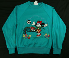 Vintage Sunday Comics Minnie Turquoise Sweatshirt Size S Small picture