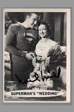 Noel Neill Signed 1966 Adventures of Superman TV Series / Show Trading Card #42 picture