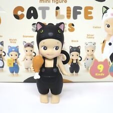 New Opened Box Sonny Angel BLACK Cat Life Series-USA Seller picture