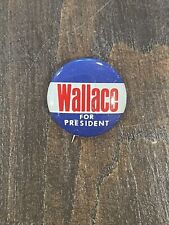 Wallace For President Pin-back Button Vintage picture