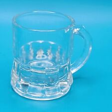 Vtg Federal Glass Company Mini Glass Mini Beer Mug Shot Glass  picture
