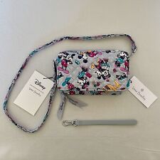 Disney Mickey Mouse & Friends Piccadilly Paisley RFID Crossbody Bag Vera Bradley picture