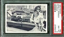1963 ROSAN JOHN F. KENNEDY #55 TOURING POP 10 PSA 8 PRESIDENT CARD LOOK VINTAGE picture
