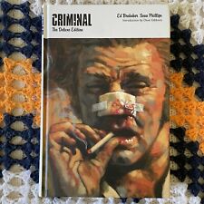 CRIMINAL DELUXE EDITION VOL 1 HARDCOVER HC 1st 2009 ED BRUBAKER & SEAN PHILIPS picture