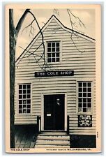 c1930's The Cole Shop Oldest Store In Williamsburg Virginia VA Vintage Postcard picture
