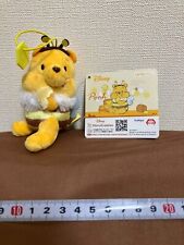 10cm/3.9in Disney Winnie the pooh  Manpuku Bee mascot plush doll  New JAPAN 2024 picture