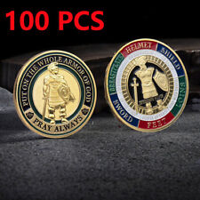 100PCS Put On the Whole Armor Of God Commemorative Challenge Coin Collect Coin picture