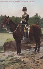 CPA PC MILITARY SERIES - TROOPER - 8th. HUSSARS REVIEW ORDER - Photo KNIGHT picture