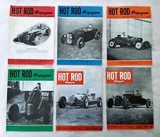 Lot of 6 1948 Hot Rod Magazines - Jan Feb Mar Apr May Jun - Reprints from 1987 picture