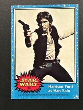 1977 Topps Star Wars Harrison Ford As Han Solo Movie Card #58 picture