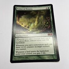 MTG Primeval Bounty - M14 - Mythic Rare Green Card picture
