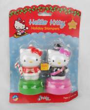 Sanrio Hello Kitty Holiday Stampers New 1999 Flying Colors Christmas New Year picture