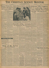 June 1, 1950 Original Newspaper International USA SOUTH KOREA VOTE ATLANTIC PACT picture