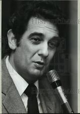 1983 Press Photo Placido Domingo, Spanish-born opera tenor - mjx12125 picture