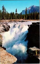 Unused Pre-1980 WATERFALL Athabasca Falls - Near Lake Louise Alberta AB unposted picture