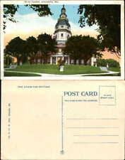 State Capitol Annapolis Maryland MD unused 1930s postcard picture
