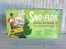 Vintage Sno Flok Christmas Tree Flocking kit 1960s Complete Unused picture