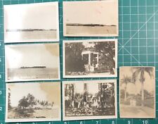 Port Limon, Costa Rica, Central America c. 1920s Lot of 7 antique photos - radio picture