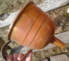 Vintage Copper Funnel with Handle picture
