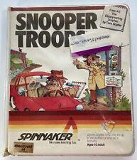 Commodore 64 Software Vintage 1983 Rare Snooper Trooper Spinnaker Cambridge MA picture