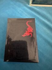 David Blaine Red Gatorbacks playing card deck - EXTREMELY RARE SEALED AND MINT picture