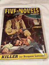  PULP ERA MAGAZINE - FIVE NOVELS MONTHLY JAN-MARCH 1948   picture