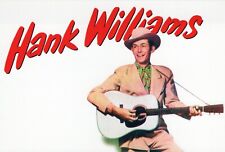 Hank Williams Country Music Singer Songwriter UNP 4x6 Postcard picture